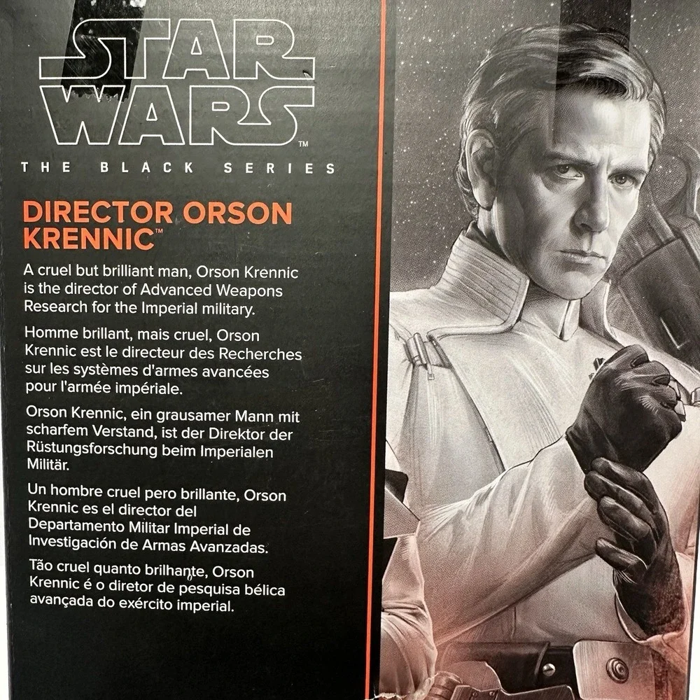 Star Wars Black Series Director Orson Krennic 6in Figure Andor NEW